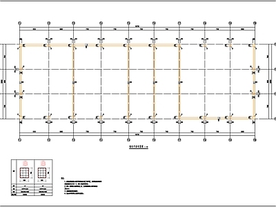 燃煤及原料堆场建筑全套 施工图  工业建筑