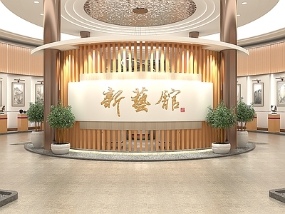 新中式主题展馆展厅