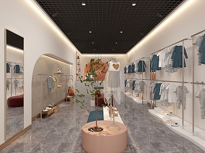 现代童装店 儿童 儿童店