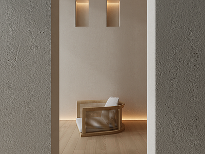 现代简约茶椅