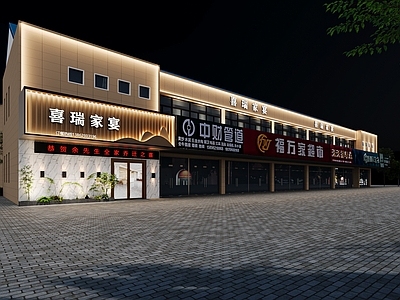 现代门头门面