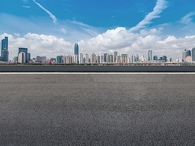 街道城市建筑群