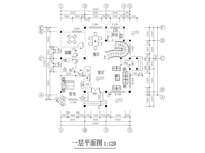 小别墅全套建筑 施工图