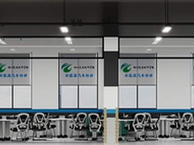 现代新能源汽修店