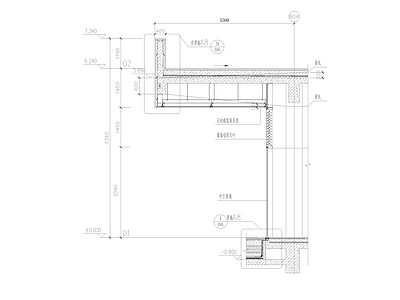 屋檐做法节点 施工图 建筑通用节点 建筑工程节点