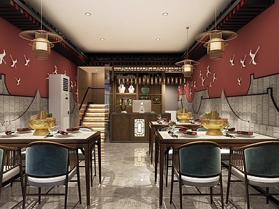 新中式火锅店