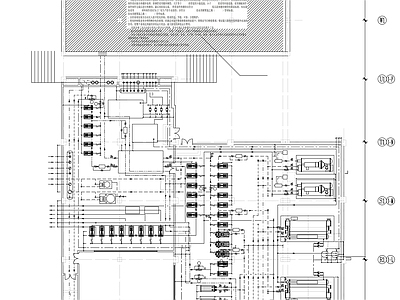 医院水蓄冷制冷机房设计 施工图 建筑暖通