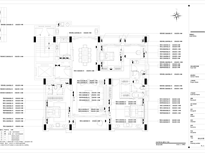 家装机电点位 施工图 建筑电气