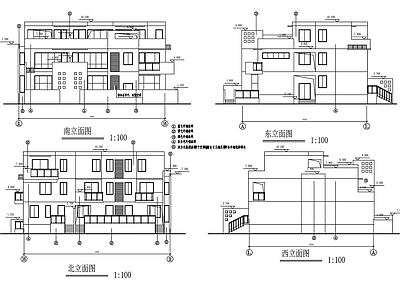 农村自建房建筑 施工图