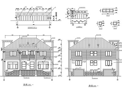 农村自建房建筑 施工图