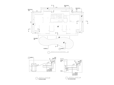 建筑排水暗沟做法 施工图 建筑给排水 给排水图
