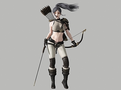 女射手 游戏美女