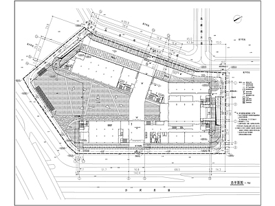 高层办公楼穿孔铝板幕墙 施工图 节点 结构节点图