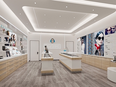 现代眼镜店 李老师眼镜店 前台