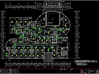 医院空调 施工图 建筑暖通