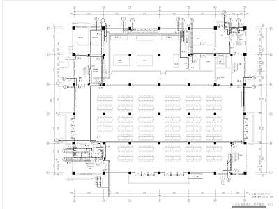 镇初级中学餐厅给排水 施工图  建筑给排水 给排水图