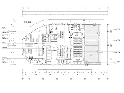 生态环境监管办公室装修 施工图