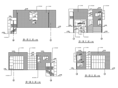 农村自建房建筑 施工图