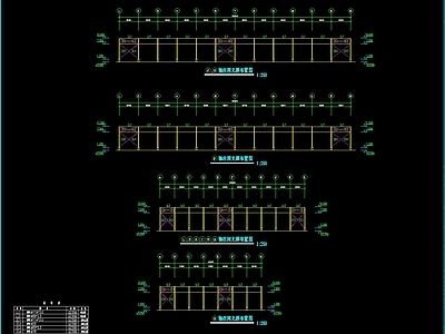 玩具厂钢结构厂房建筑 施工图