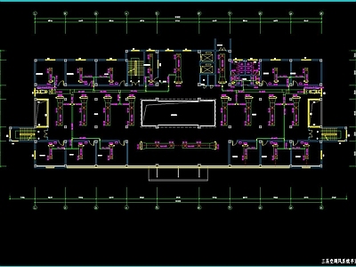 医院门诊楼空调 施工图 建筑暖通