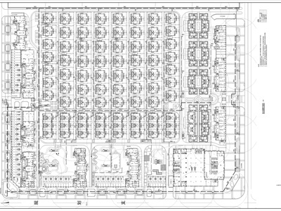 某居住区给排水 施工图 建筑给排水 给排水图