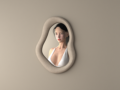 现代镜子