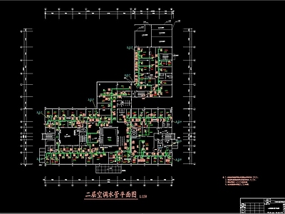 医院门诊综合楼空调通风 施工图 建筑暖通