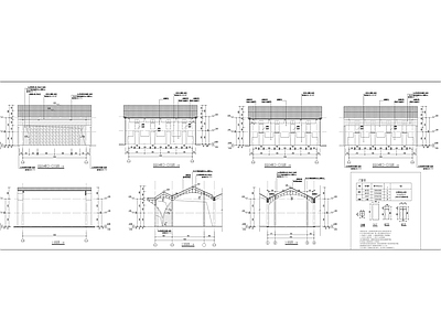 大佛寺片区文创街建筑 施工图 古建