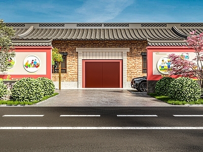 新中式其他住宅 新农村美丽乡村