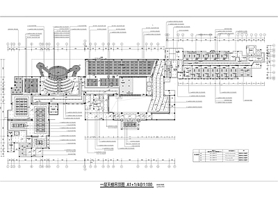 鸿恩寺图书馆室内装饰  施工图