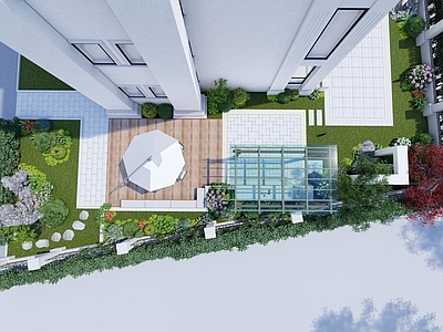 现代住宅景观 住宅景观