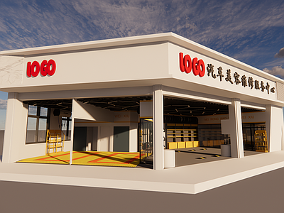 现代汽车美容店