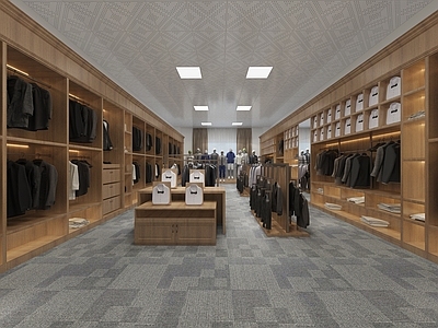 现代服装店