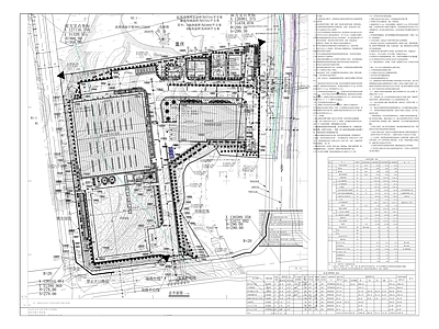 北城片区砂石集散中心建筑 施工图 工业建筑