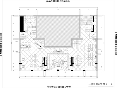 美容院美发店室内装饰 施工图