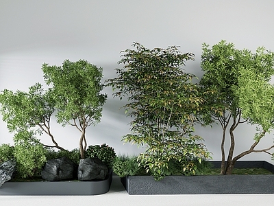 植物堆 小品 小品 室内