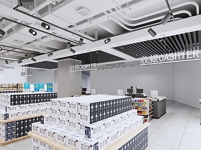 现代超市 货柜 冰柜 超市陈列架 零食架 收银台 奶堆 冰淇淋柜 超市货价