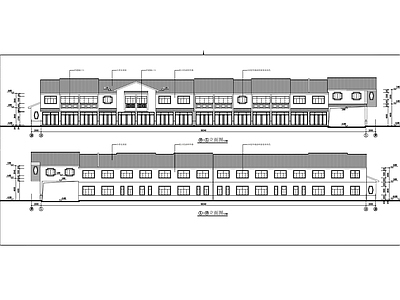 综合办公楼建筑 施工图