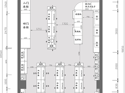 便利店平面布置图