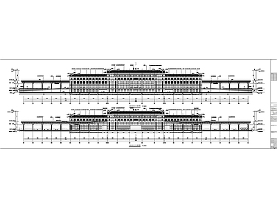 大型汽车客运站站房建筑 施工图