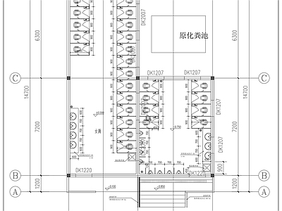 三十五所中小学公共卫生间 施工图