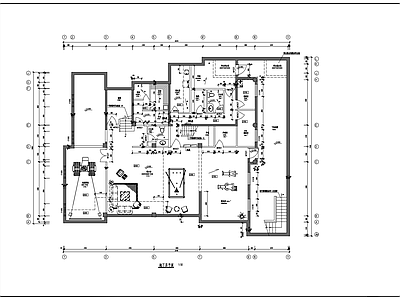 三层别墅建筑 施工图