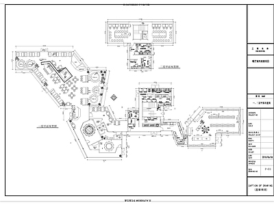 云南餐厅室内装修 施工图