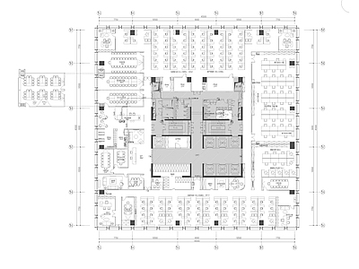 现代办公室给排水 施工图 建筑给排水 给排水图