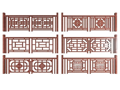 中式护栏 围栏