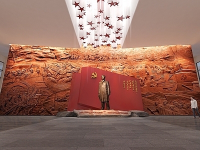 现代党建展厅 博物馆