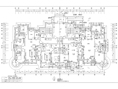 简欧高层住宅建筑 施工图