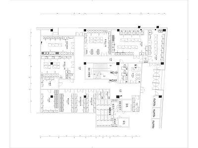 餐饮中央厨房装修 施工图