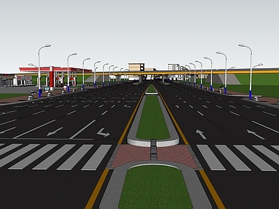 现代市政道路