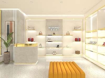 现代服装鞋店 包包店 鞋店 女鞋店